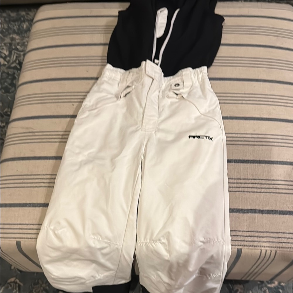 Arctix Black and White Bibs